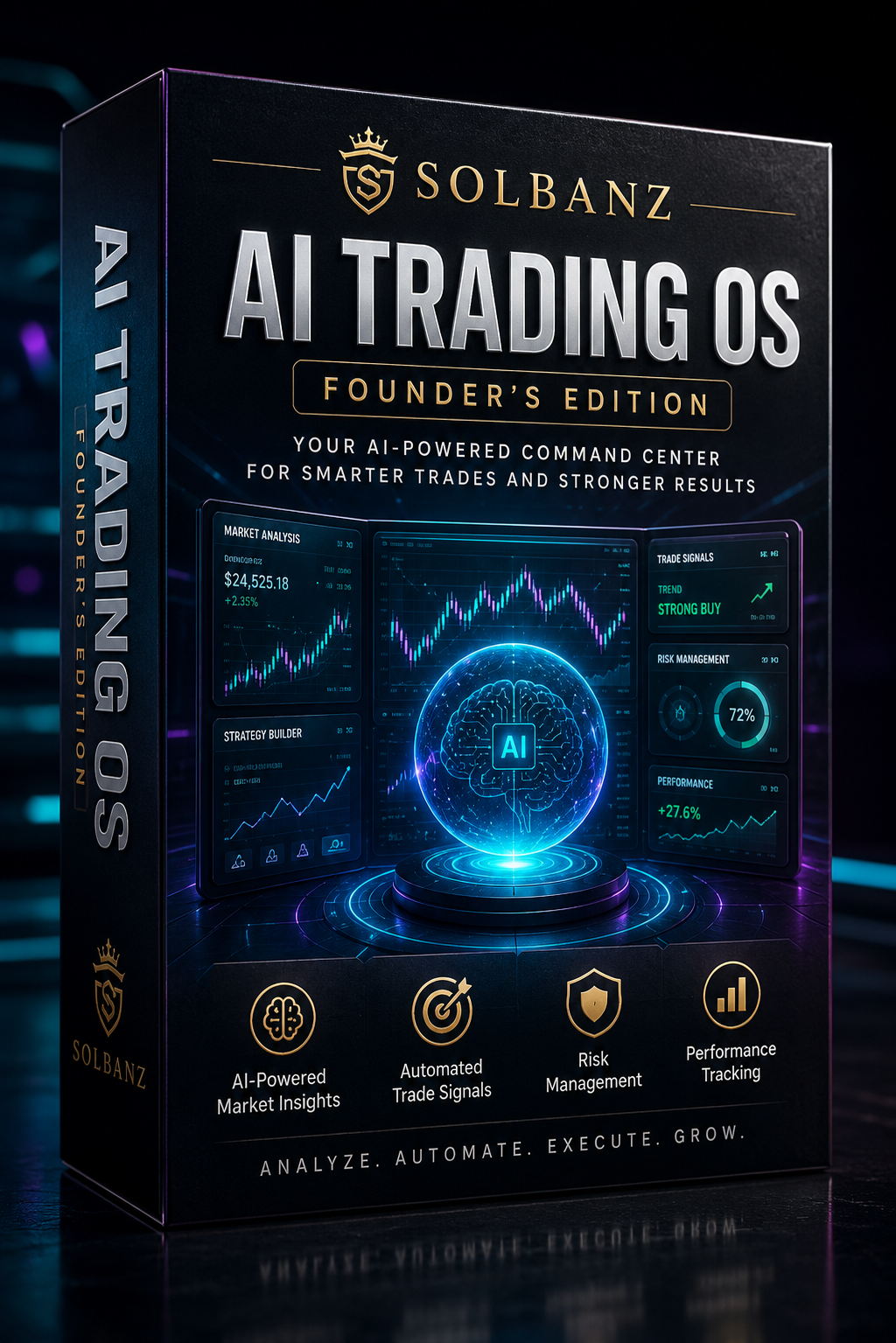 SolBanz AI Trading OS Founder's Edition product cover